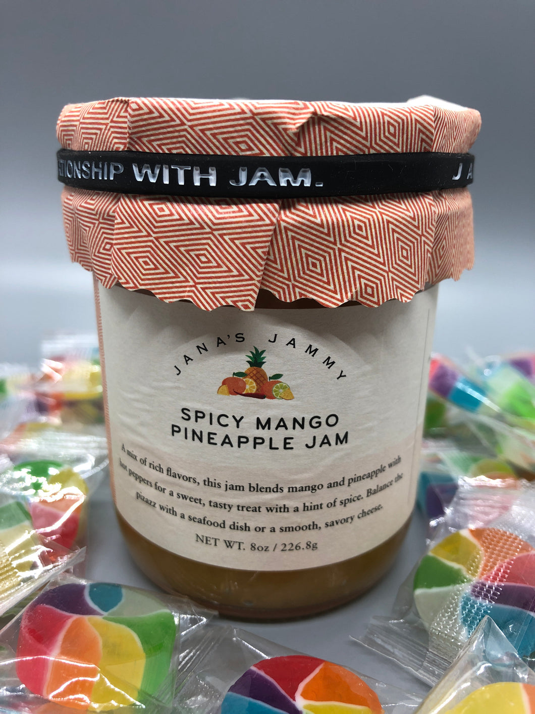Spicy Mango Pineapple Jam