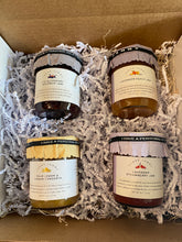 Curated gift box with 4 jams